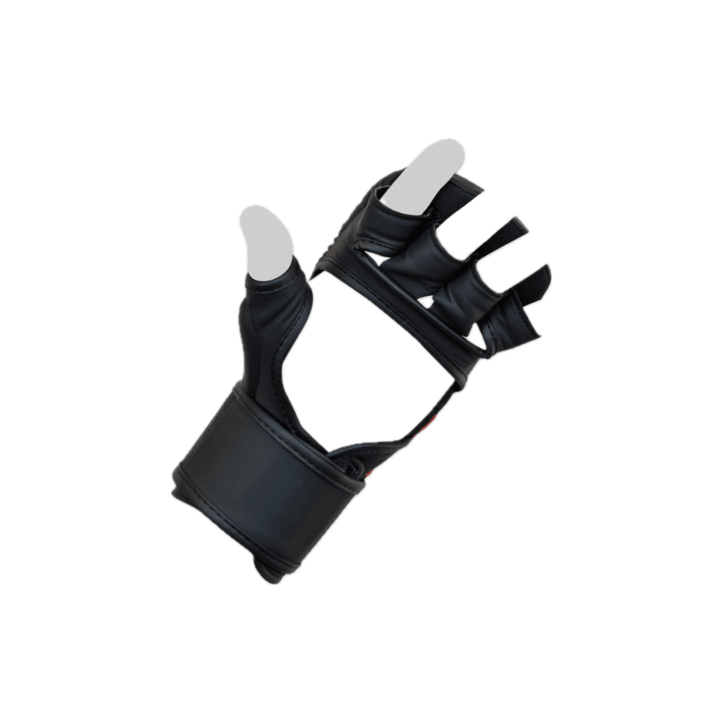 Guantes sparring MMA Combat Corner Spar Black detalle palma malla