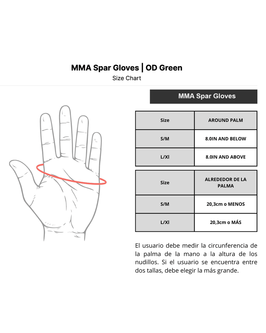 Guantes Mma Spar Combat Corner – Black