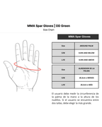 Guantes Mma Spar Combat Corner – Black