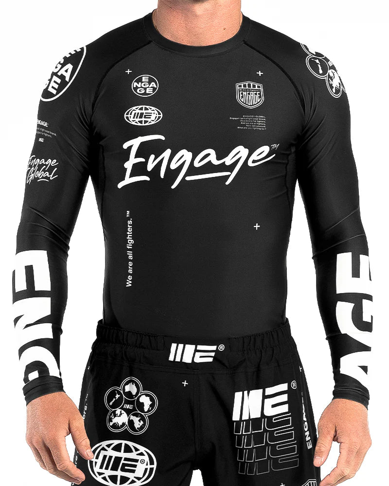 Engage Billboard Long Sleeve Rash Guard