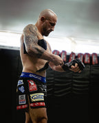 Engage Racer Black Mma Hybrid Shorts