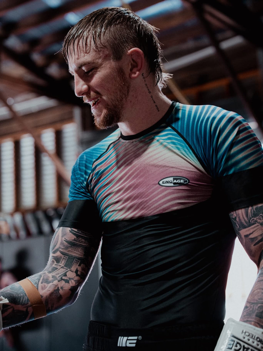 Engage Lo-Fi Short Sleeve Rash Guard