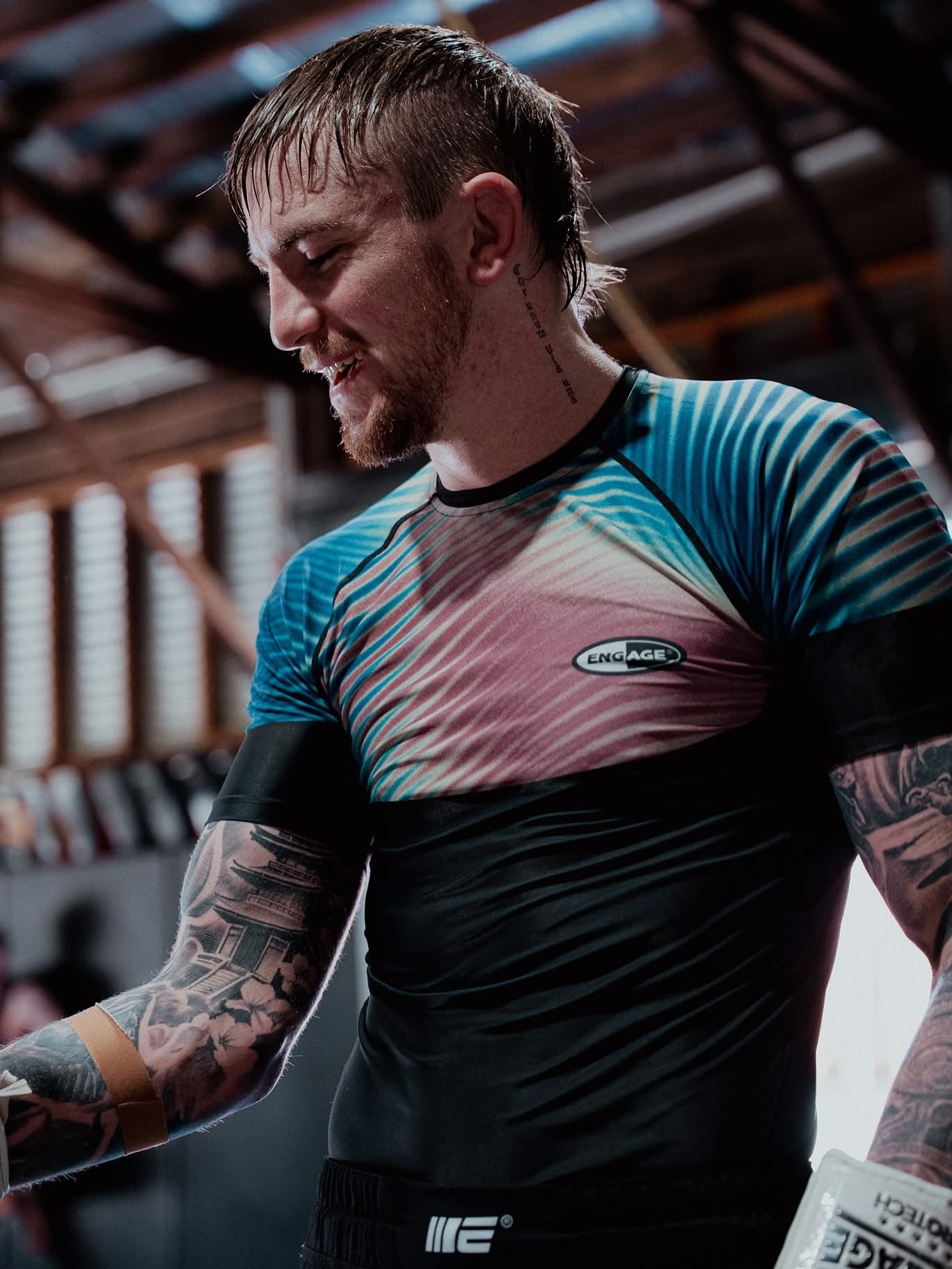 Engage Lo-Fi Short Sleeve Rash Guard