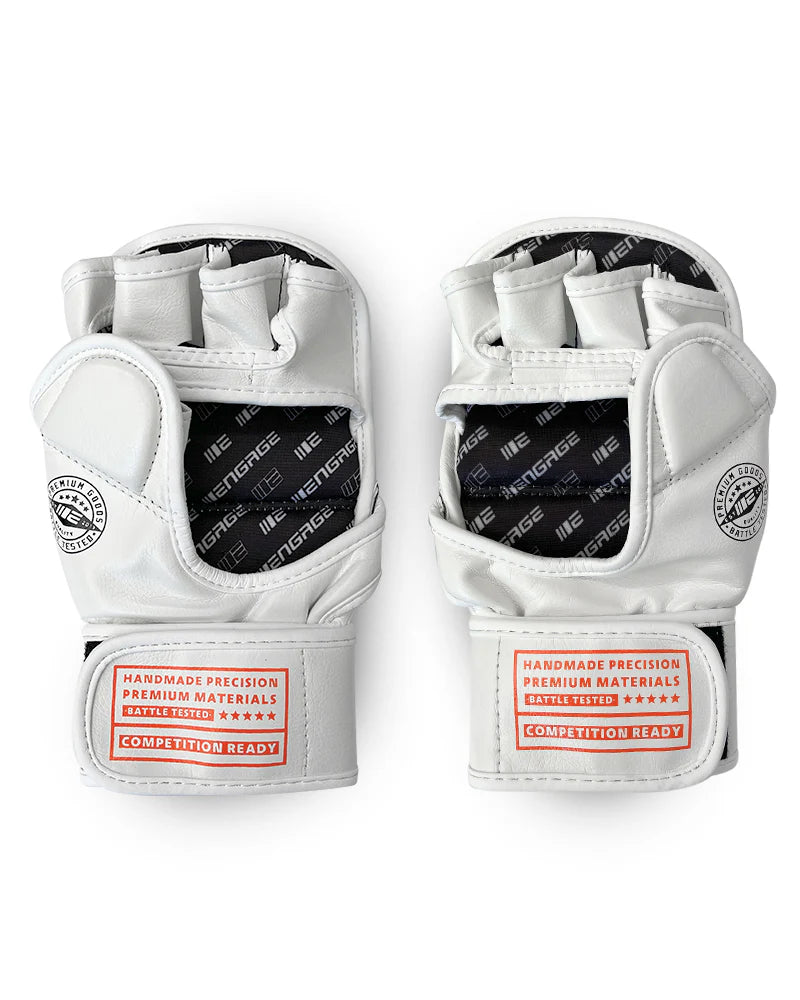 Guantes Engage Mma Grappling Wip Series White