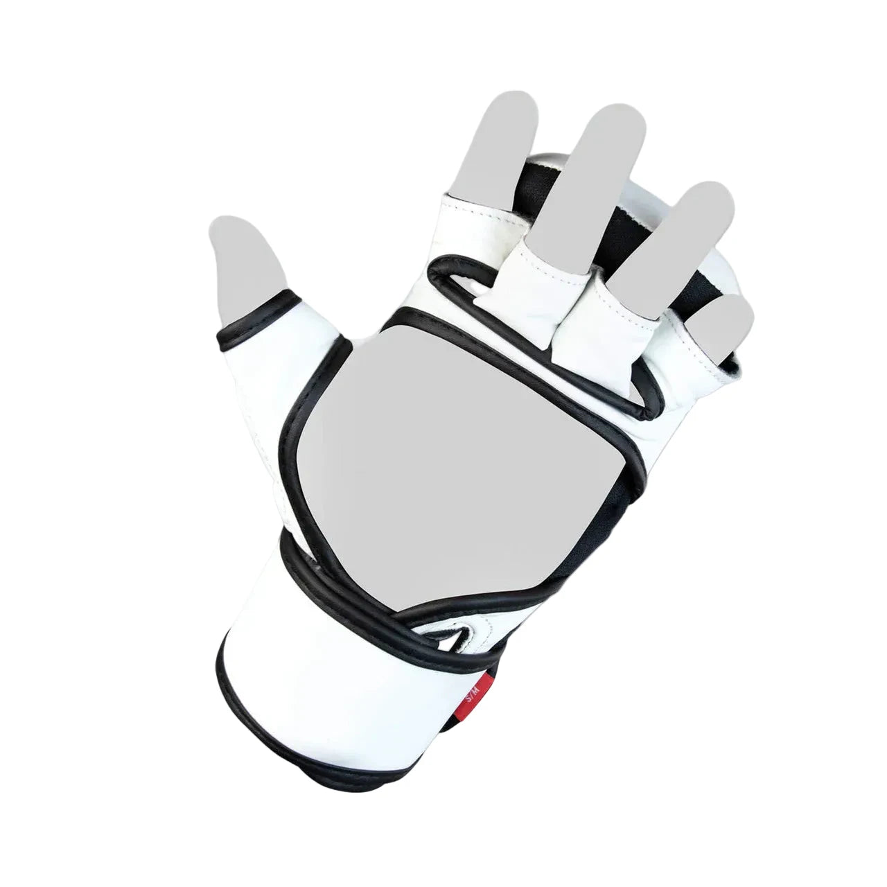 Guantes Sparring MMA Combat Corner Spar White - Blancas vista frontal