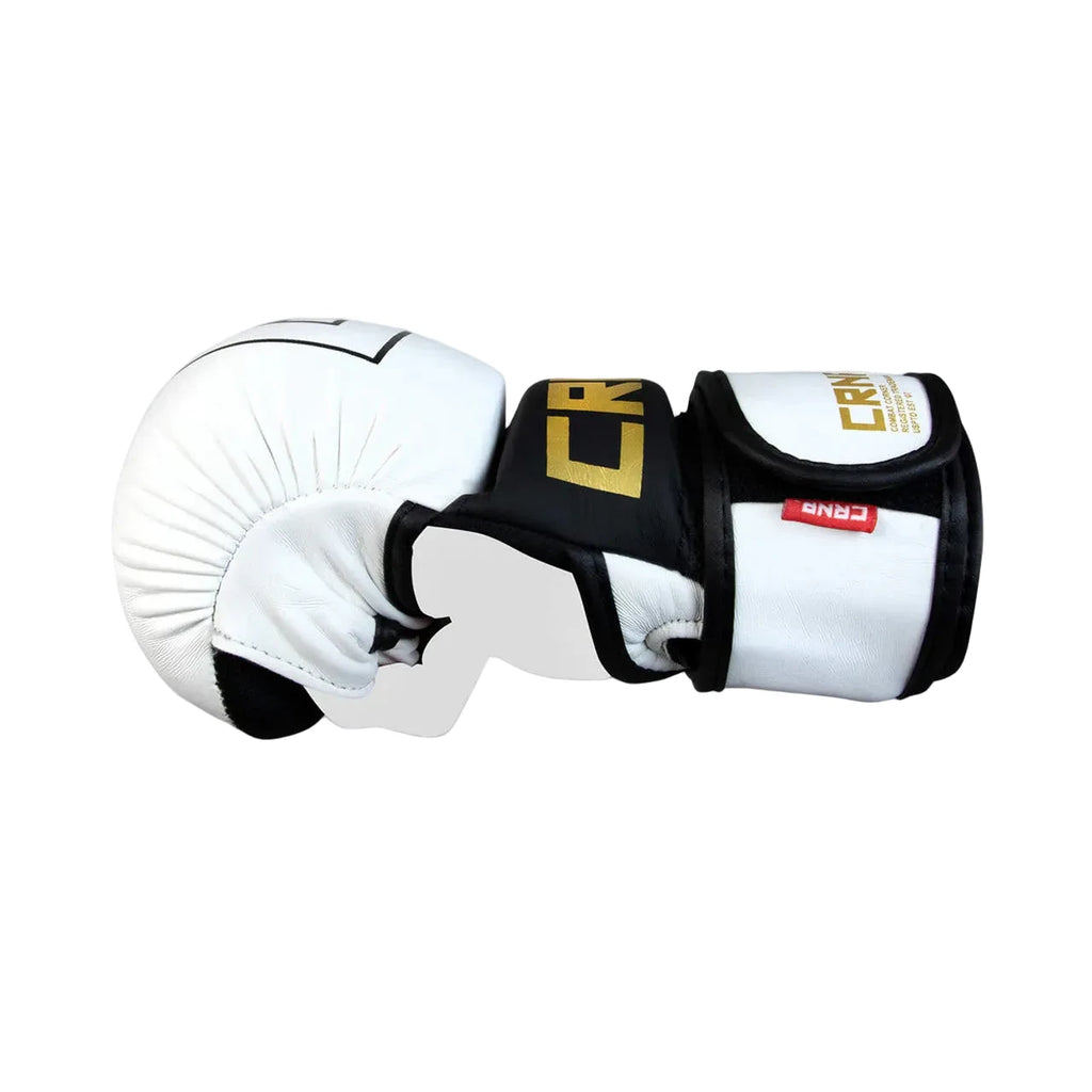 Guantes Sparring MMA Combat Corner Spar White - Blancas vista lateral