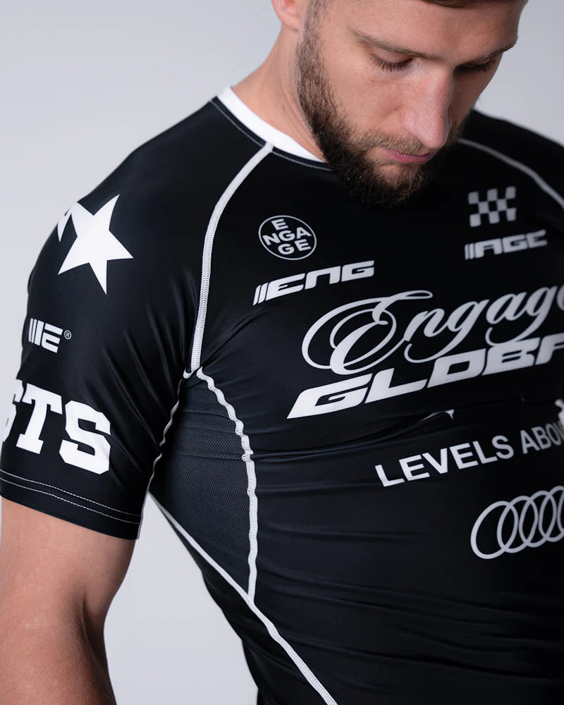Engage Pit Crew Short Sleeve Rash Guard