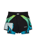 Engage Nebula Blue 2-in-1 Hybrid Shorts